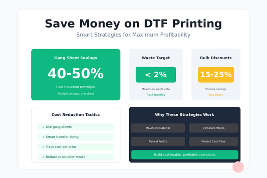 How to Save Money on Custom Transfer Printing