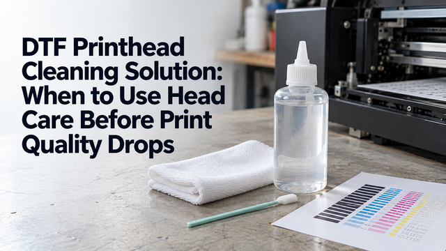 DTF Printhead Cleaning Solution: When to Use Head Care Before Print Quality Drops — article cover