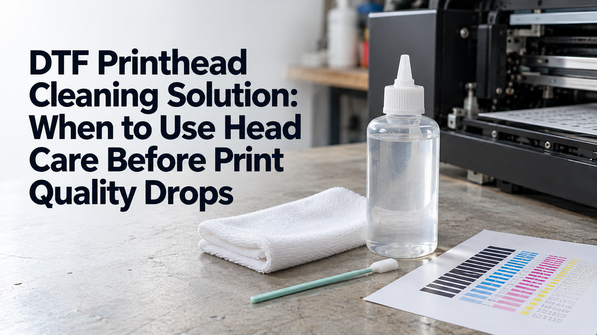 DTF Printhead Cleaning Solution: When to Use Head Care Before Print Quality Drops — article cover