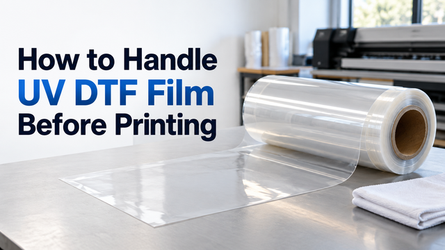 How to Handle UV DTF Film Before Printing — article cover