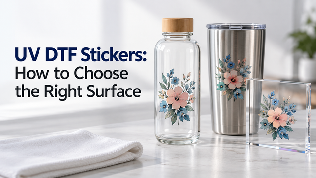 UV DTF Stickers: How to Choose the Right Surface — article cover